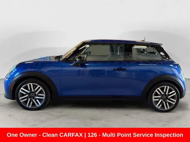 Used 2025 Blazing Blue MINI Iconic image 2