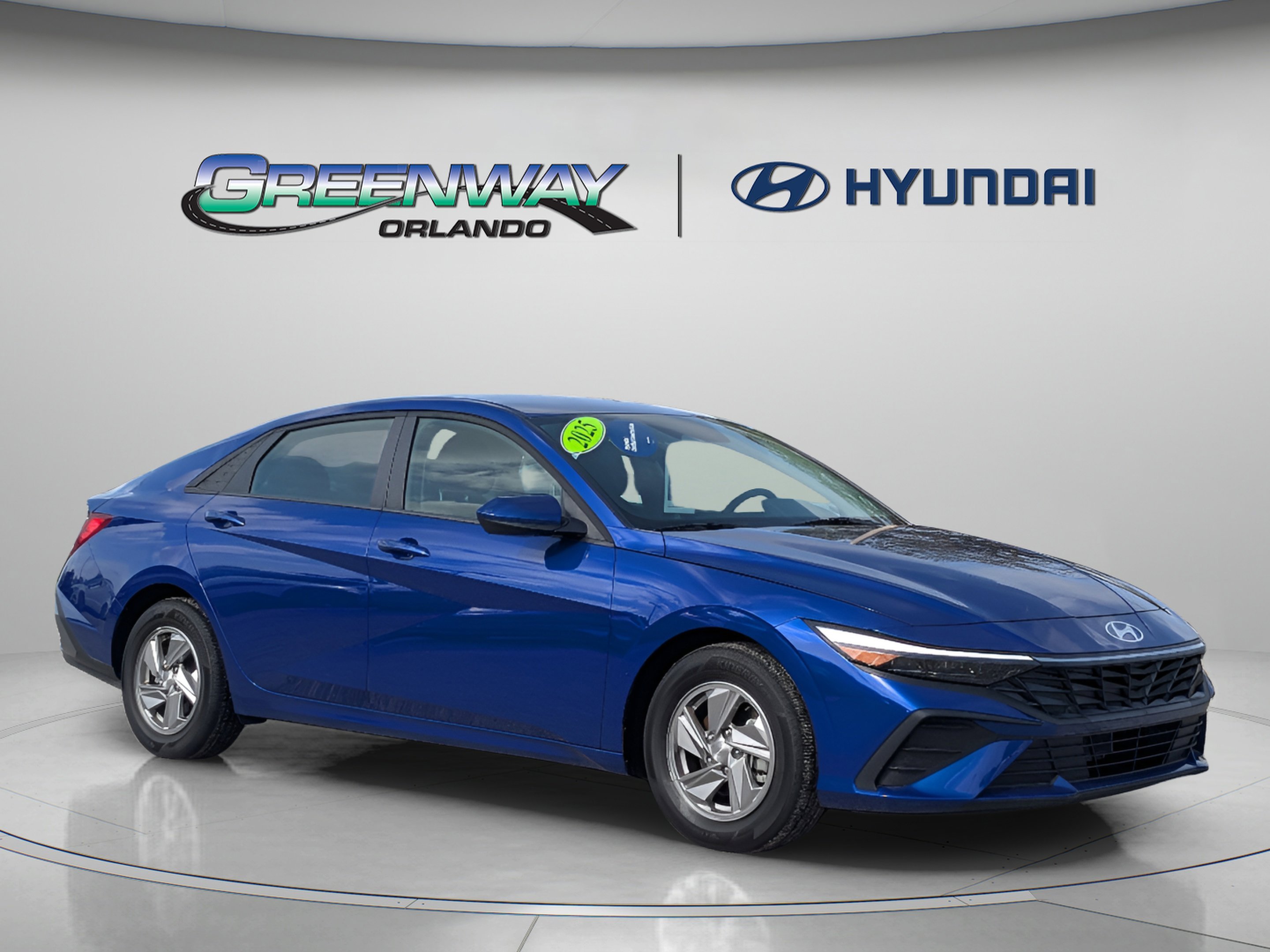 Certified Used 2025 Intense Blue Hyundai SE image 2