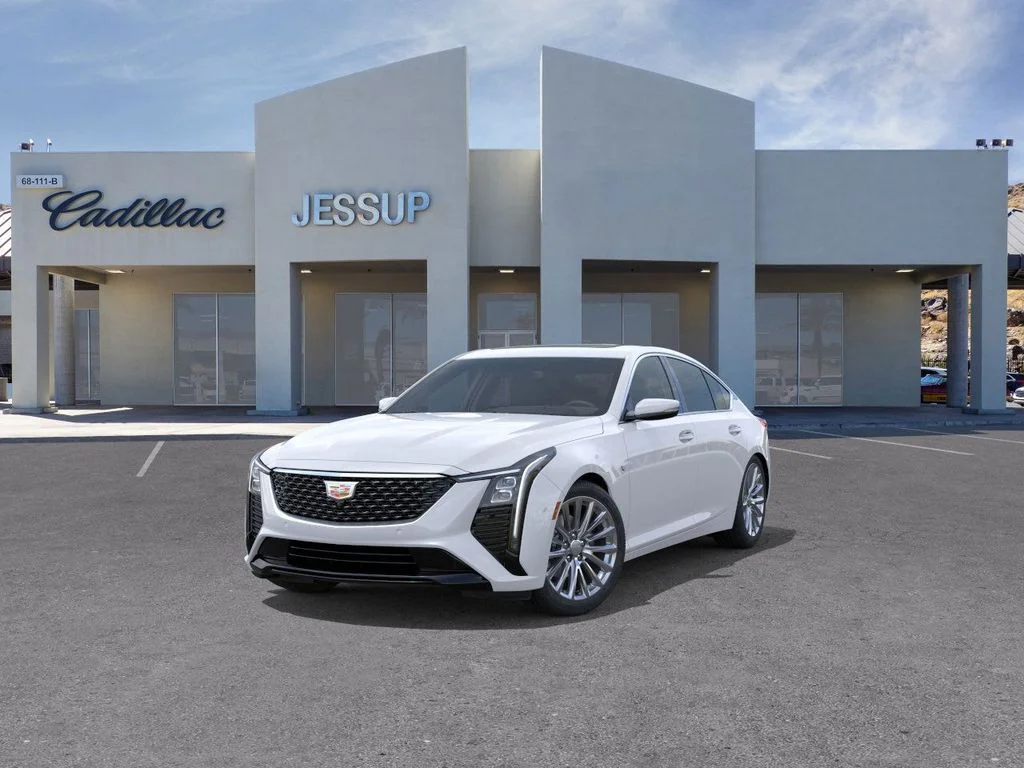 New 2026 Vibrant White Tricoat Cadillac Premium Luxury image 8