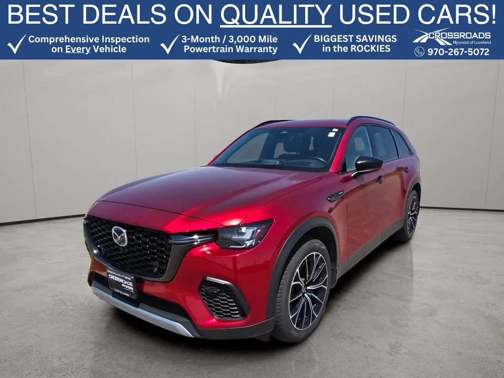 Used 2025 Soul Red Crystal Metallic Mazda Premium Plus Package image 1