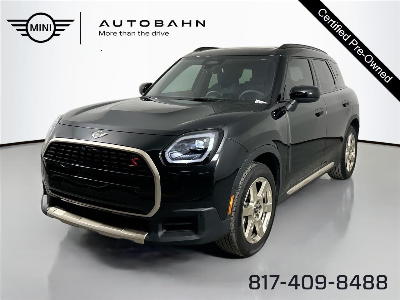 Used 2025 Midnight Black II Metallic MINI S image 1