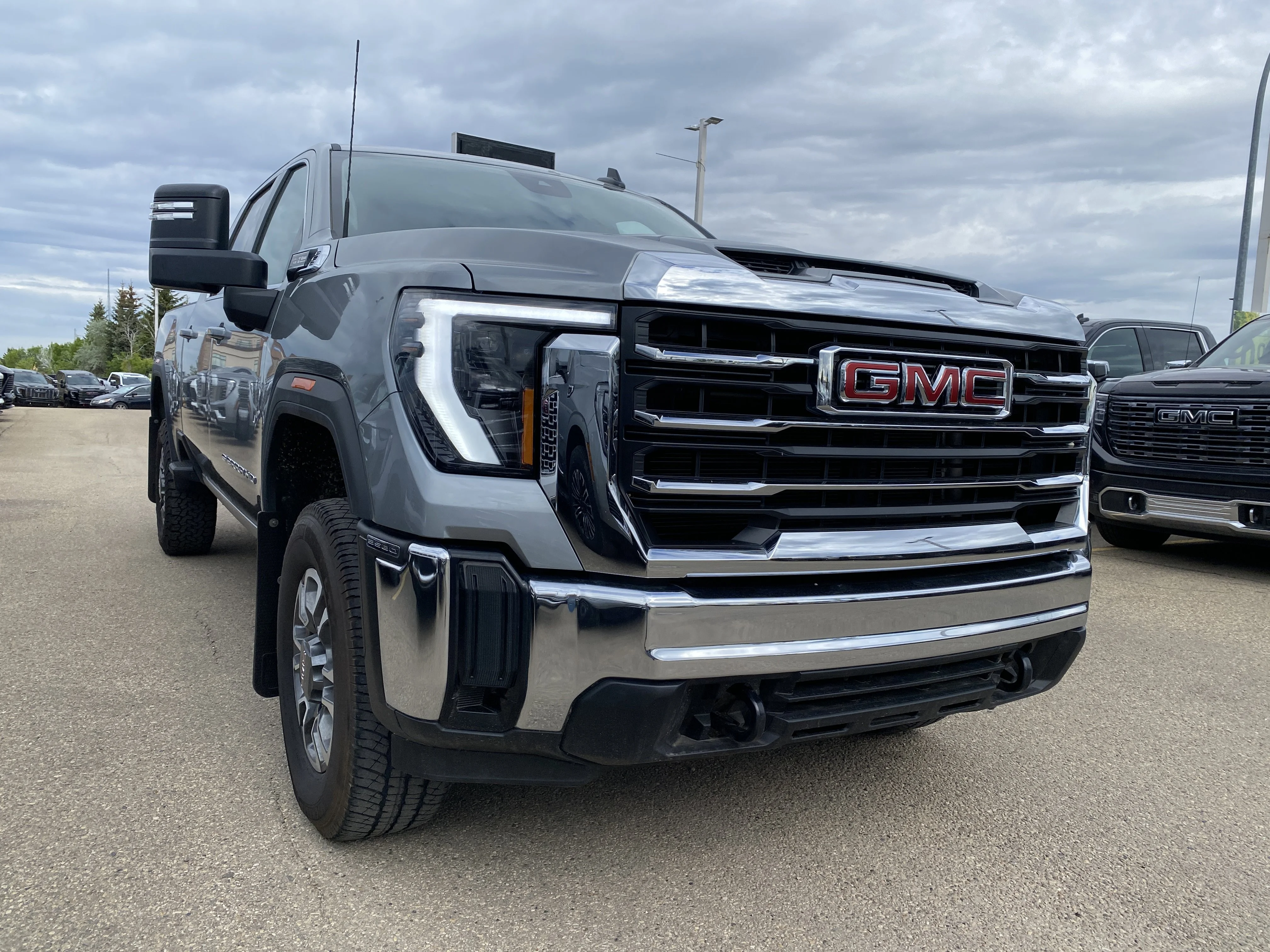 Certified Used 2024 Silver GMC Crew Cab SLE image 6