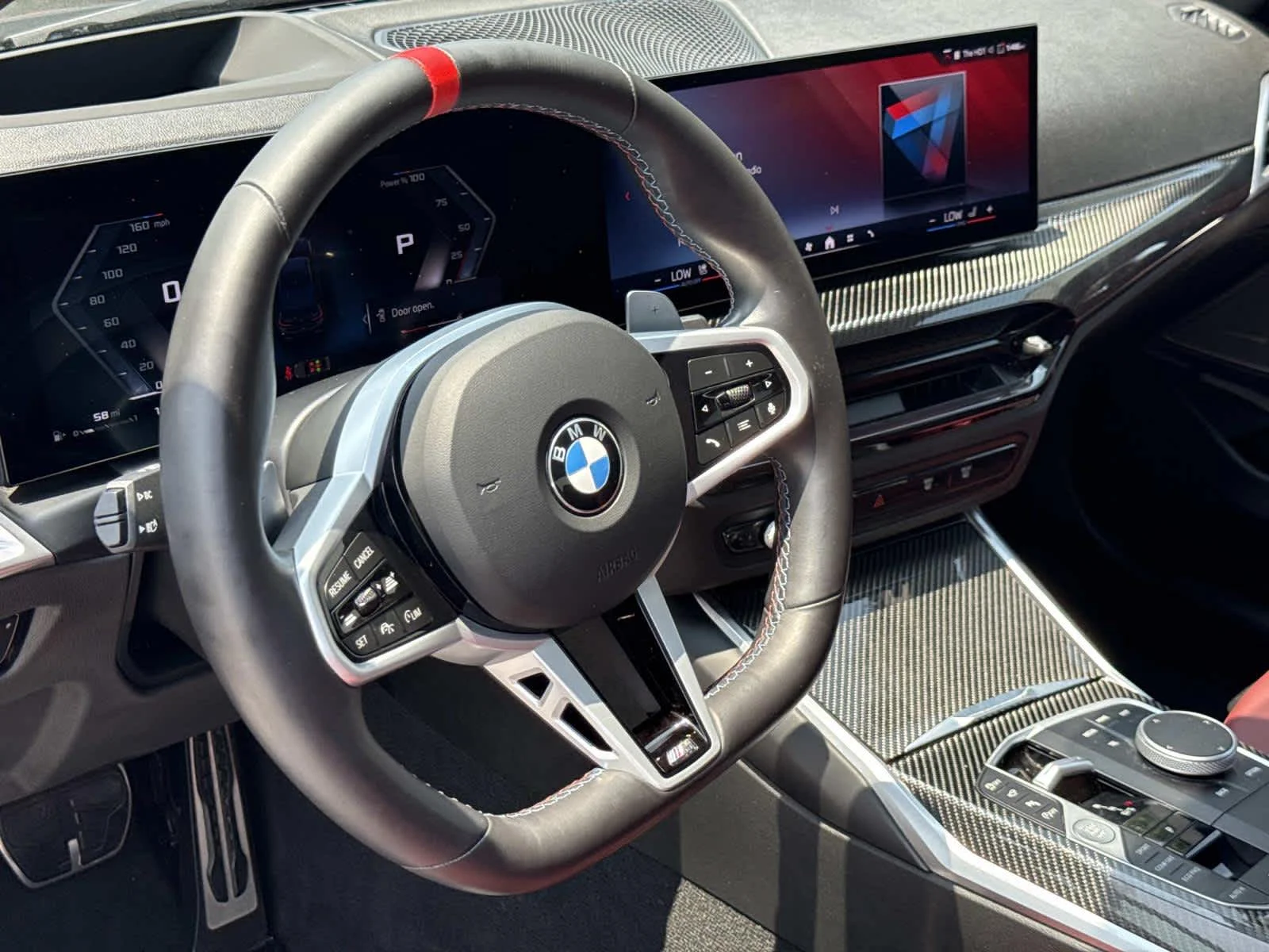Used 2025 Black Sapphire Metallic BMW M340i xDrive image 3