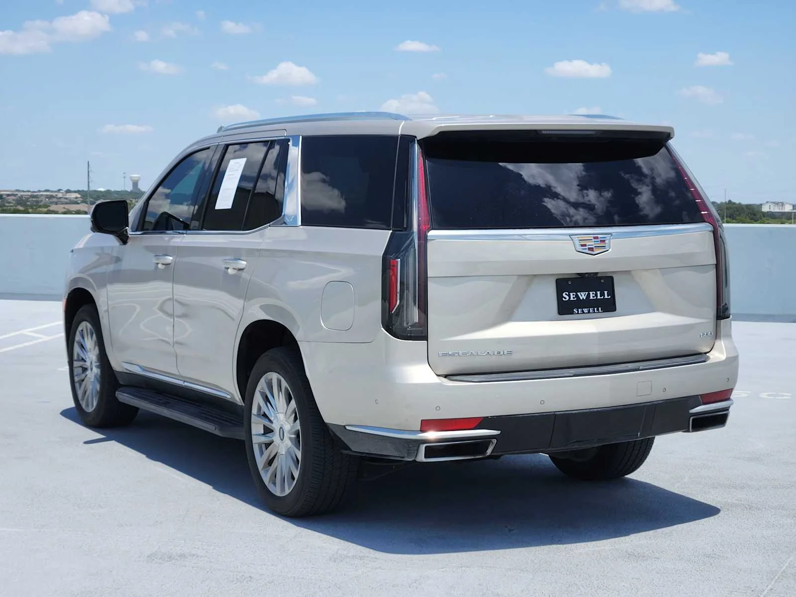 Used 2021 Sandstone Metallic Cadillac Premium Luxury image 7