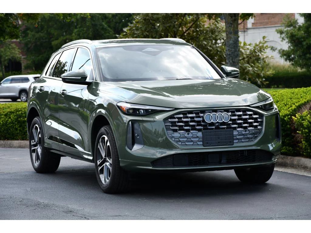 Used 2025 District Green Metallic Audi Premium Plus image 2