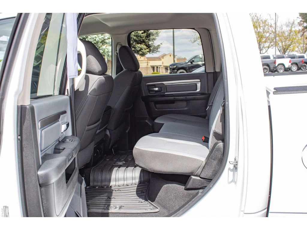 Used 2023 Bright White Clearcoat Ram SLT image 13