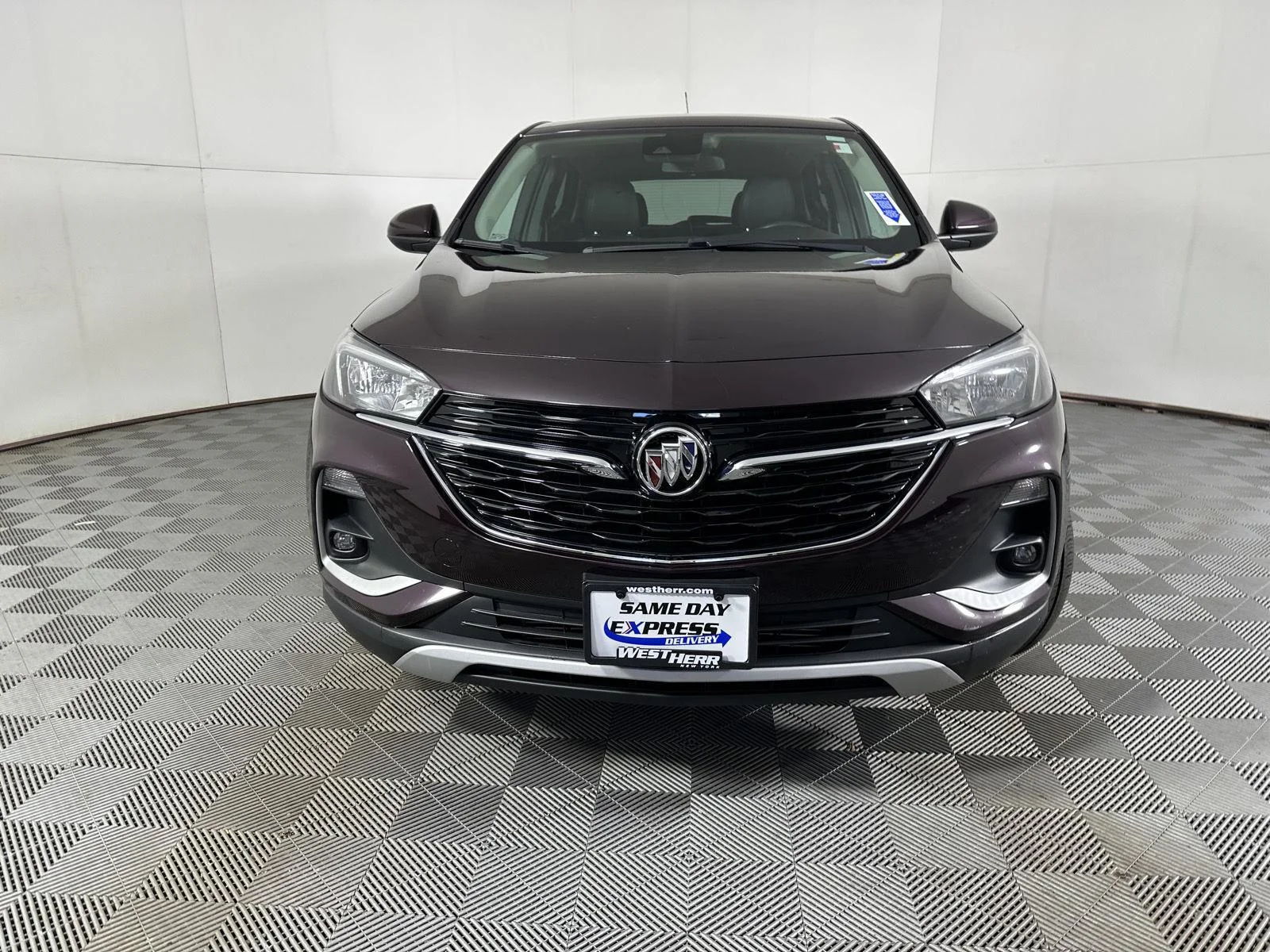 Used 2021 Black Currant Metallic Buick Preferred image 2