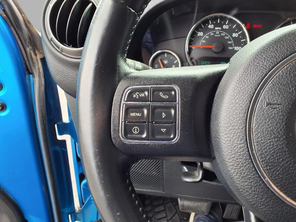 Used 2016 Blue Jeep Unlimited Sport image 14