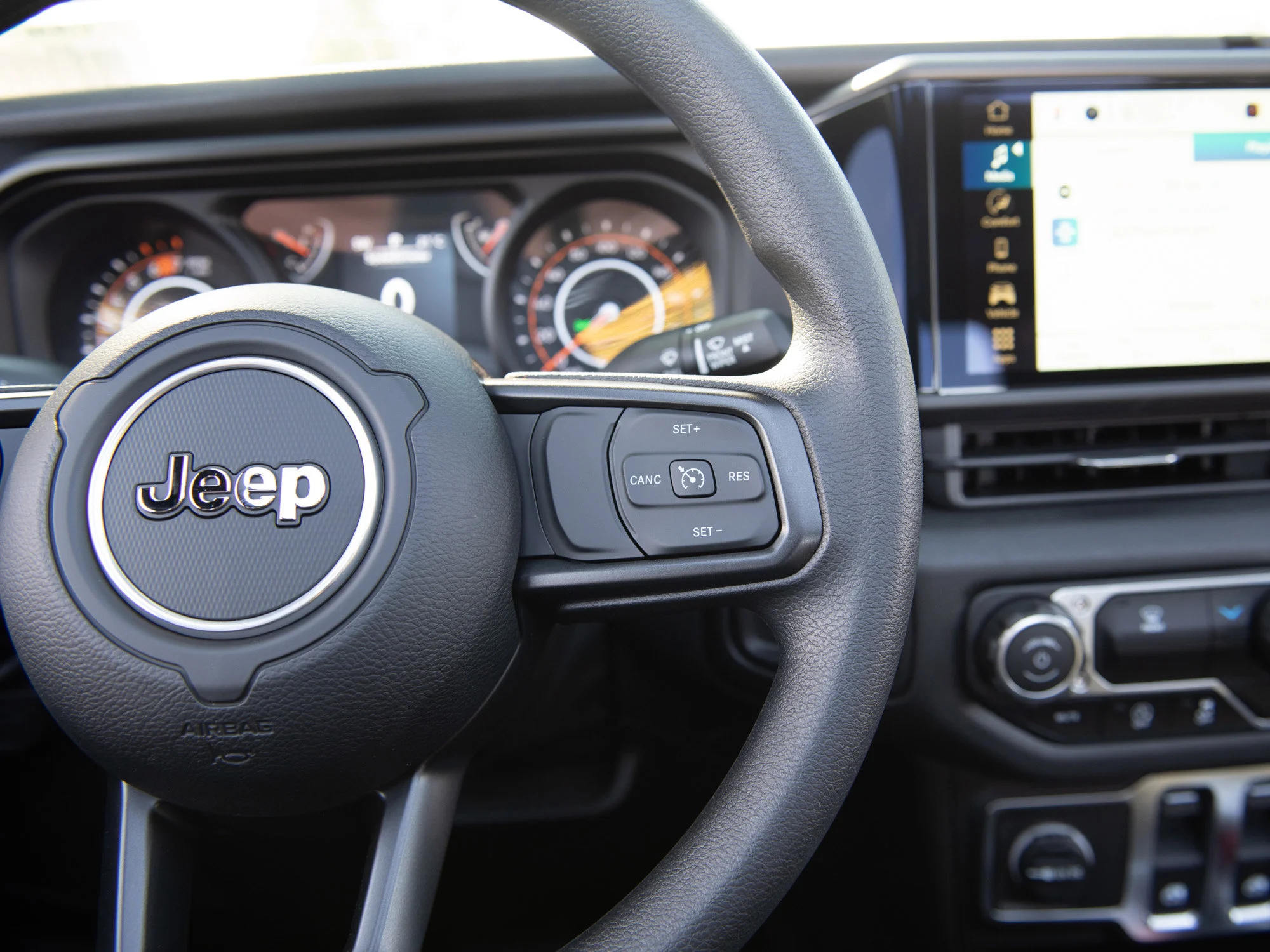 Used 2025 Grey Jeep Sport* 2 Door 4x4, Soft Top, 12 Inch Screen image 11
