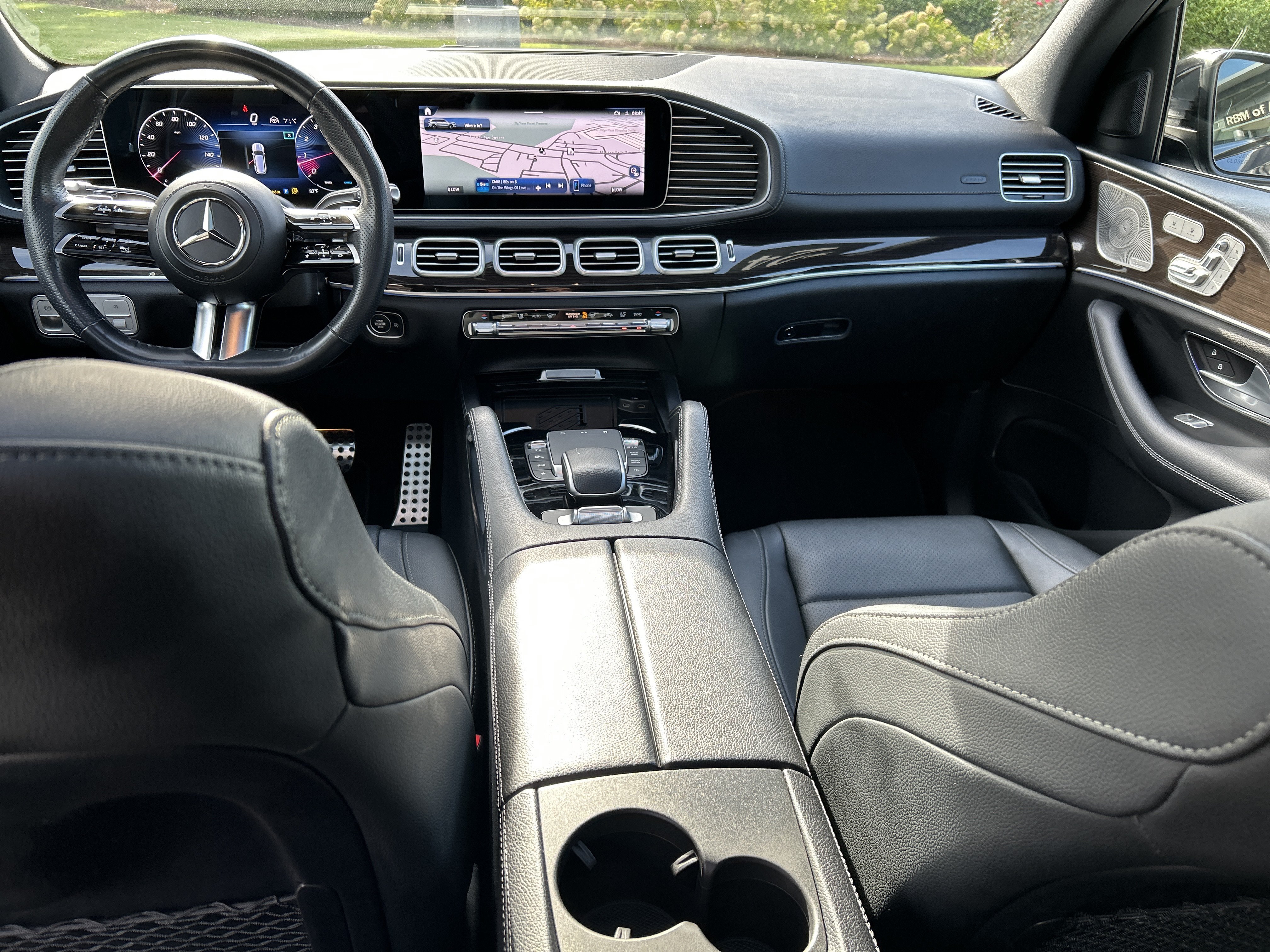 Certified Used 2024 Twilight Blue Metallic Mercedes-Benz GLS 450 4MATIC® SUV image 26