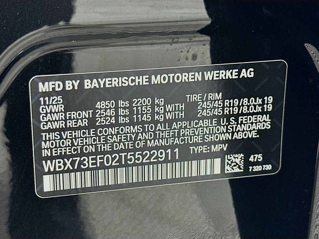 Used 2026 Black Sapphire Metallic BMW xDrive28i image 24