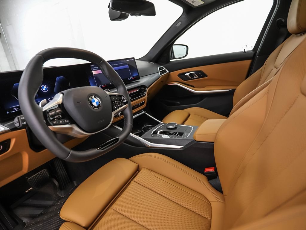 Certified Used 2025 Jet Black BMW 330i xDrive image 10