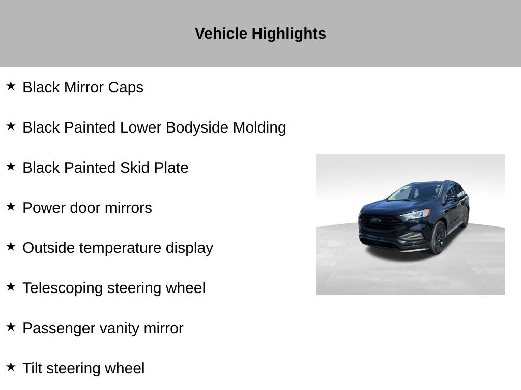 Used 2022 Black Ford SE image 54