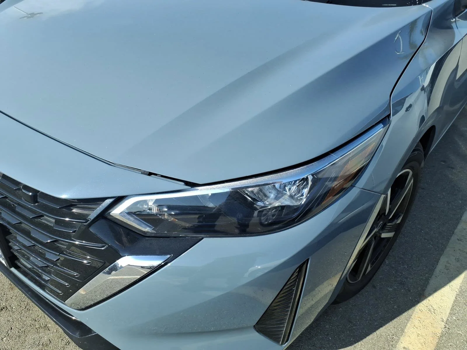 Certified Used 2024 Atlantic Gray Metallic Nissan SV image 2