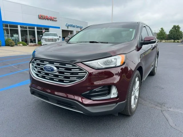 Used 2019 Red Ford Titanium image 2