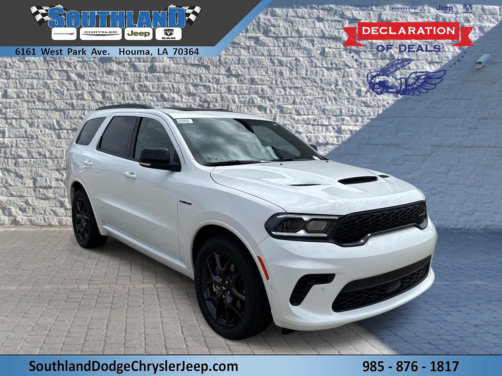 New 2026 White Knuckle Clear-Coat Exterior Paint Dodge R/T Plus image 1