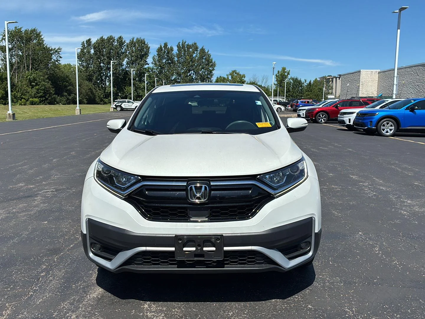 Used 2020 Platinum White Pearl Honda EX image 17