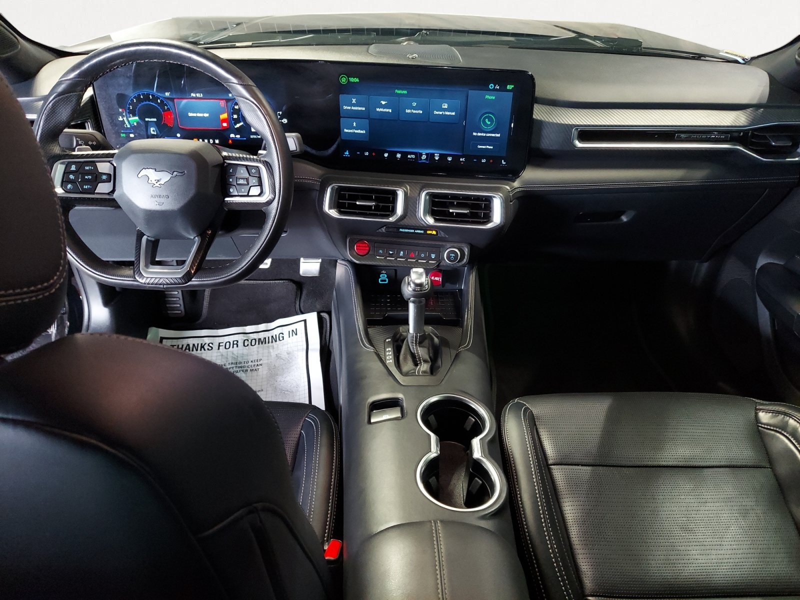 Used 2024 Shadow Black Ford GT Premium image 3