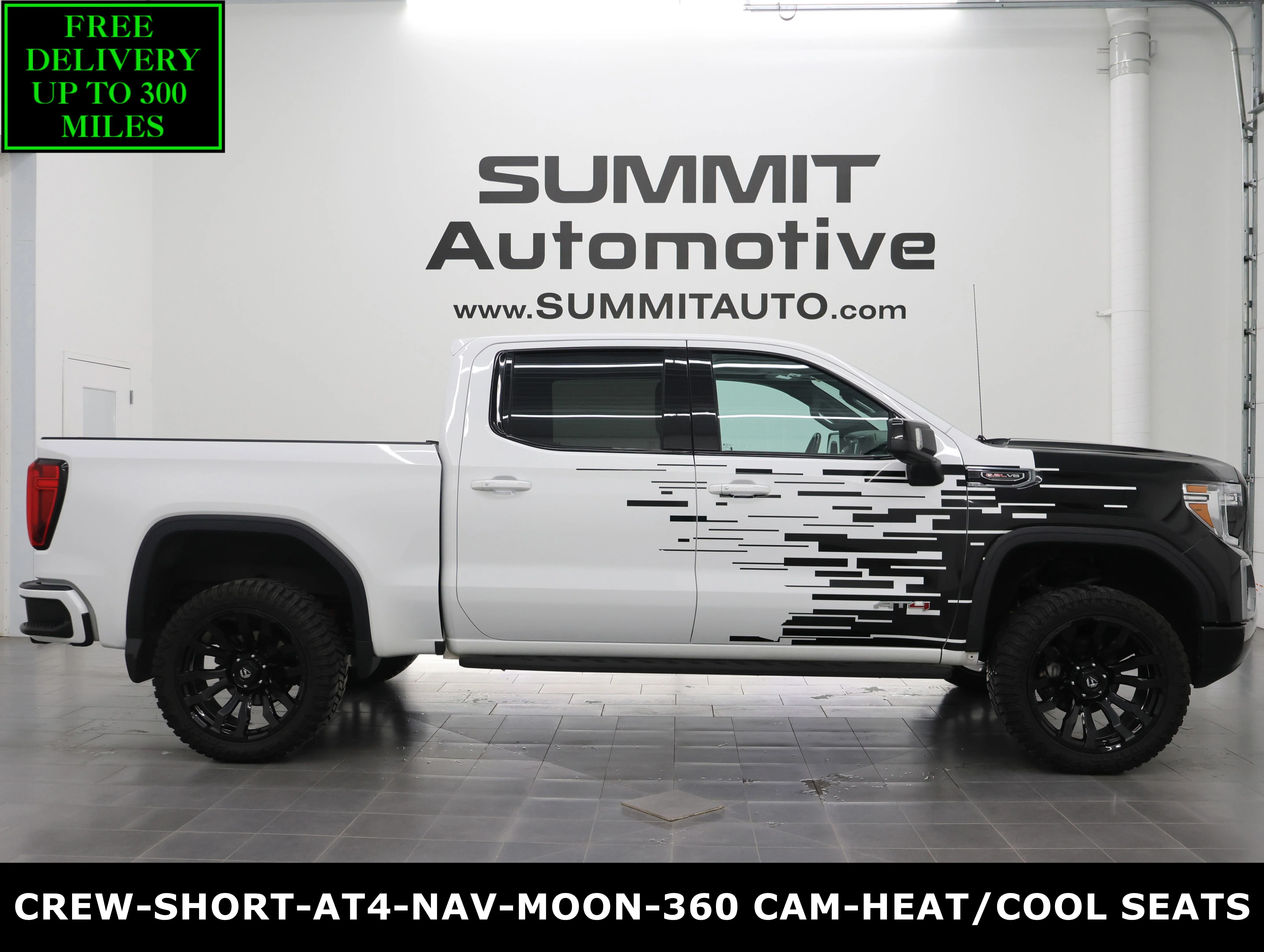 Used 2022 Summit White GMC AT4 image 1