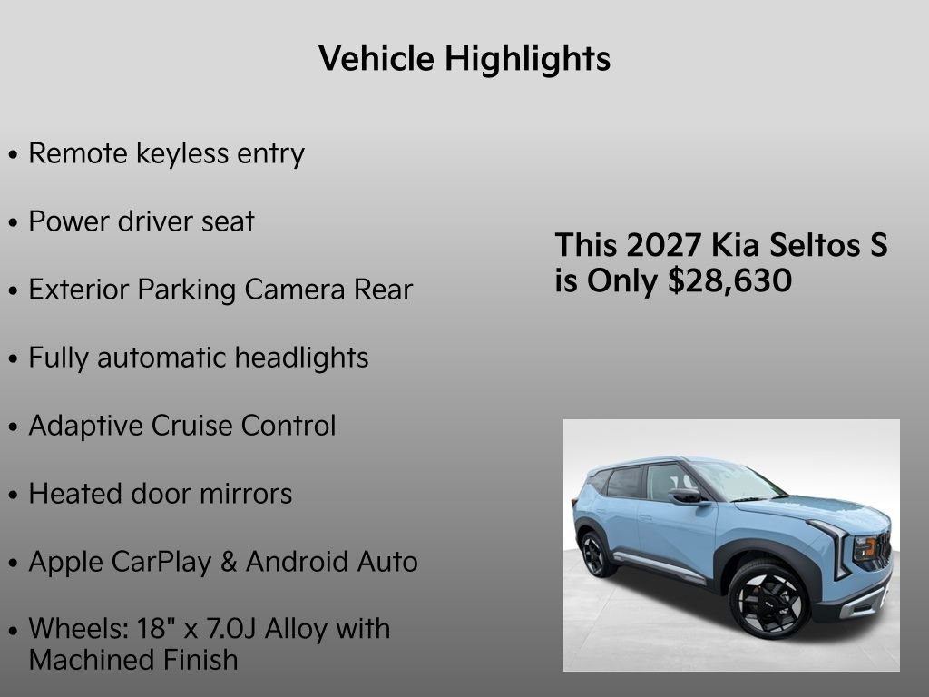 New 2027 Frost Blue Kia S image 32