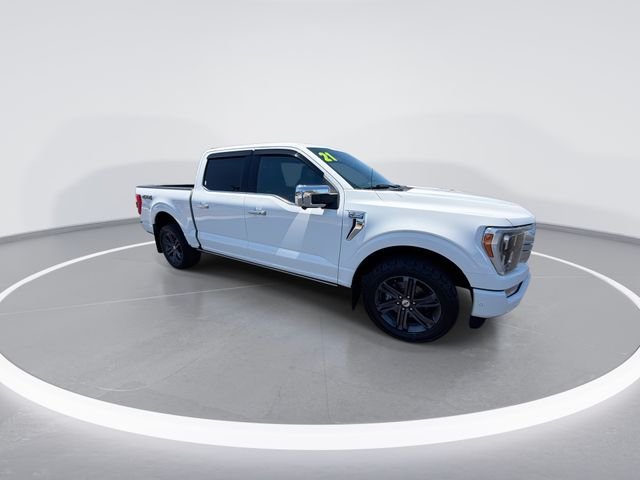Used 2021 White Ford Platinum image 2