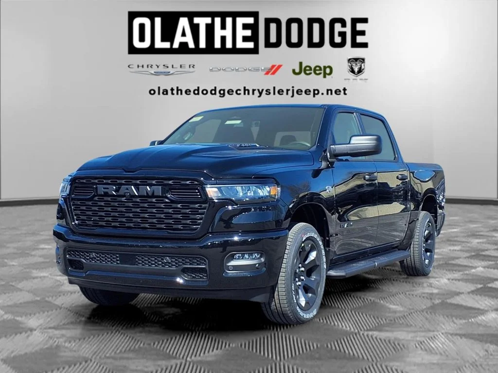 New 2026 Diamond Black Crystal Pearl-Coat Exterior Paint RAM Express image 1
