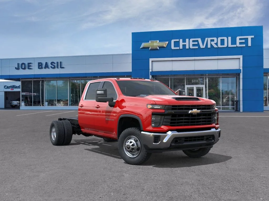 New 2026 Red Hot Chevrolet Work Truck image 1