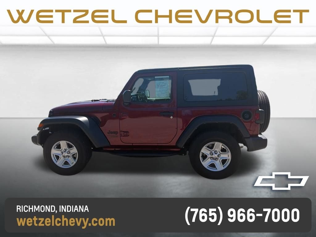 Used 2021 Red Jeep Sport S image 6