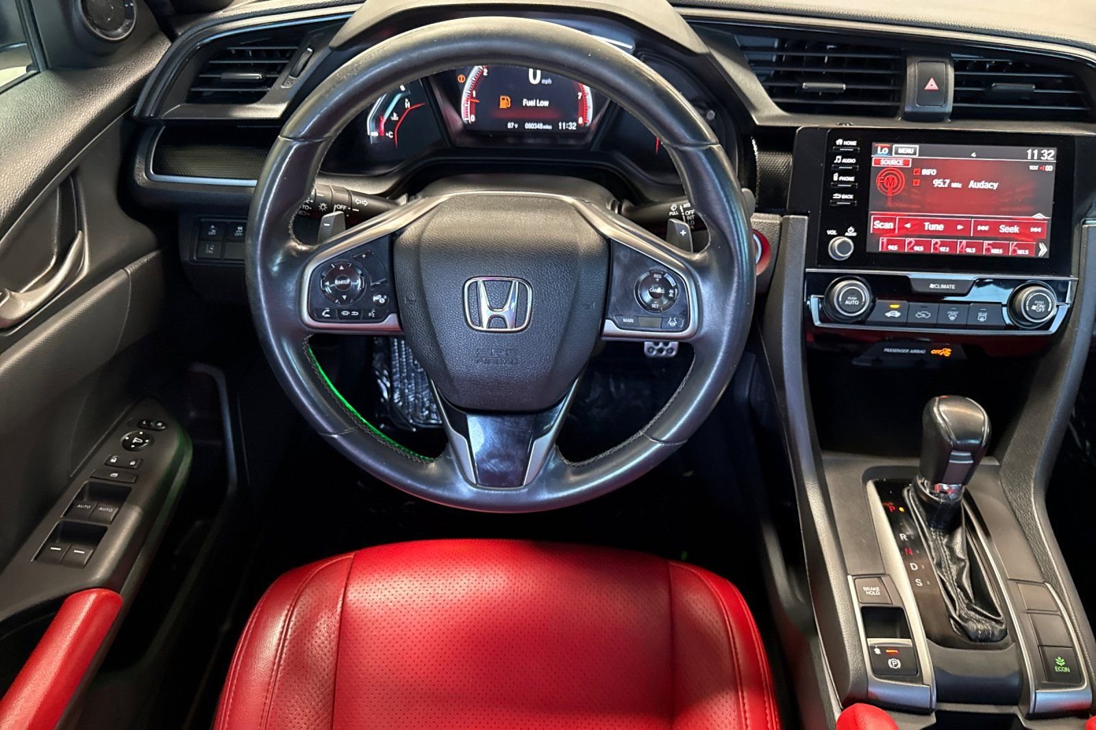 Used 2021 Platinum White Pearl Honda Sport image 17