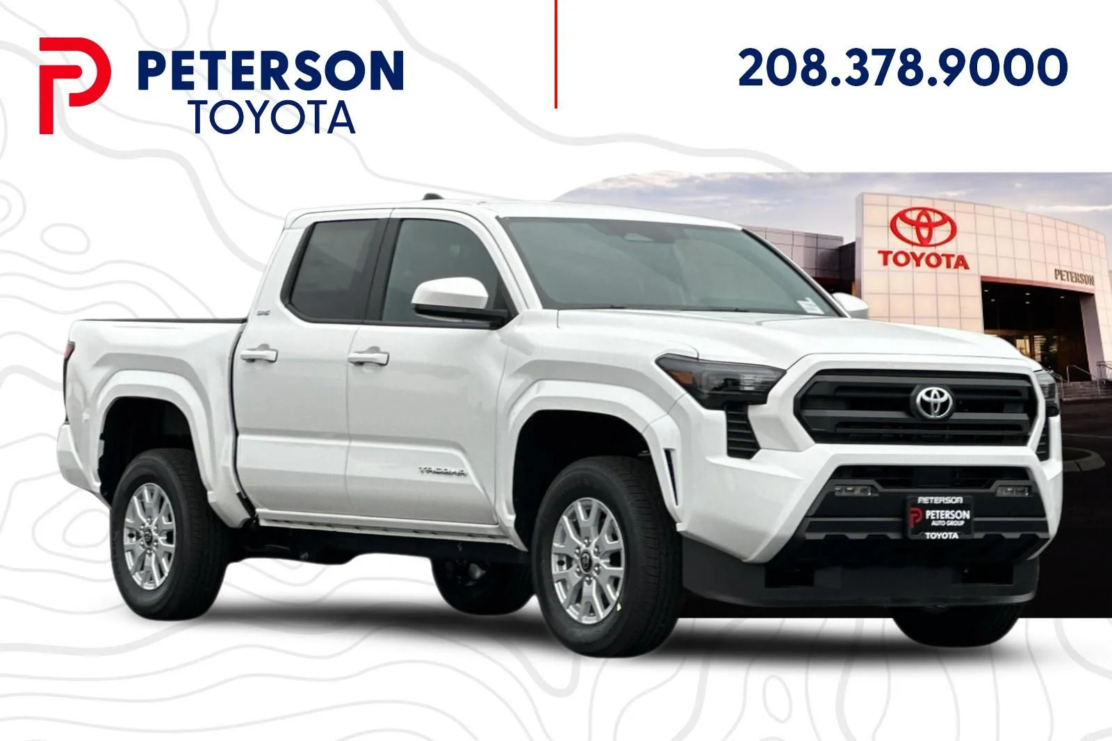New 2026 White Toyota SR5 image 1