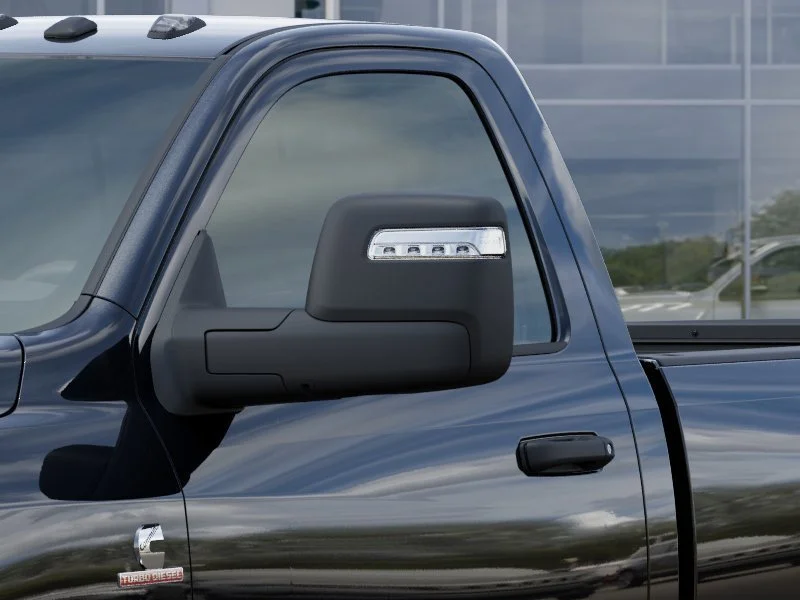 New 2026 Diamond Black Crystal Pearl-Coat Exterior Paint RAM Tradesman image 12