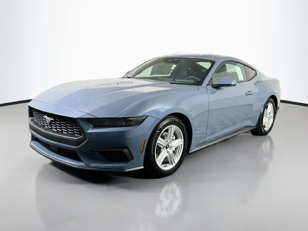 New 2026 Vapor Blue Metallic Ford EcoBoost image 4