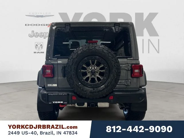 Used 2022 Gray Jeep Unlimited Rubicon 392 image 4