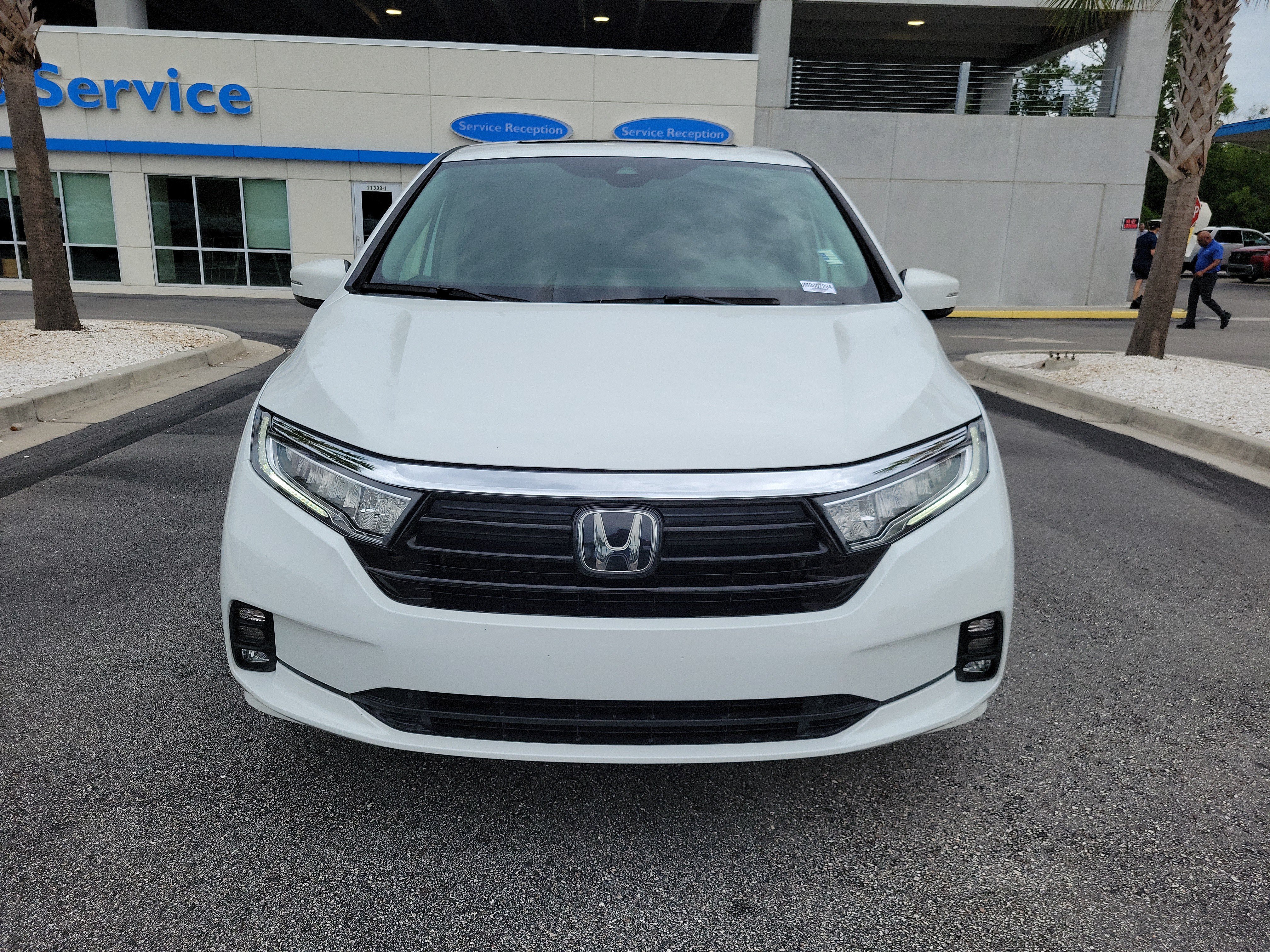 Certified Used 2021 Platinum White Pearl Honda EX-L image 48
