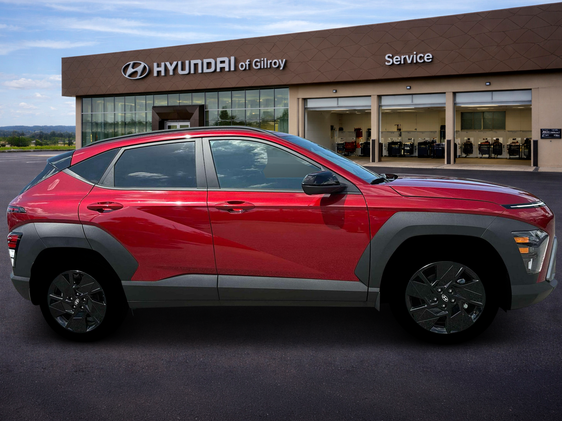 New 2026 Red Hyundai SEL Sport FWD image 8