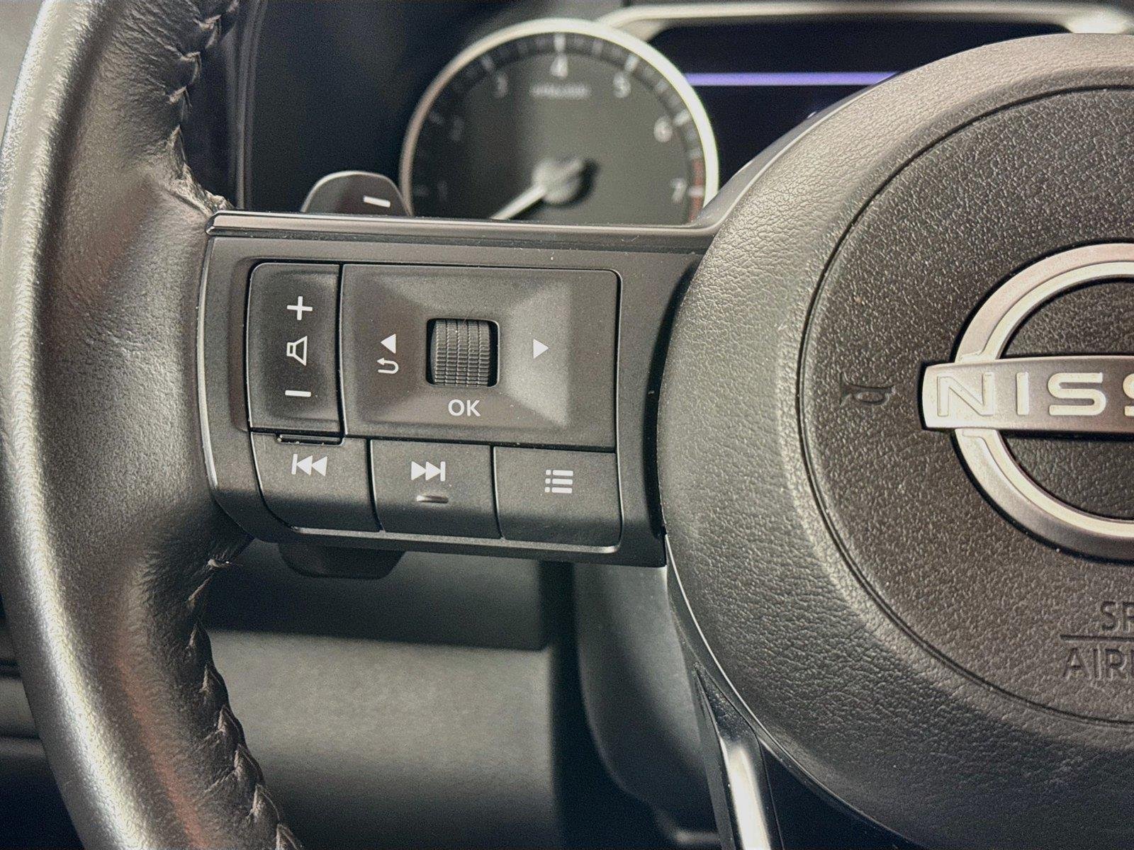 Used 2024 Super Black Nissan SV image 17