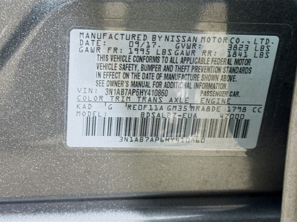 Used 2017 Gun Metallic Nissan S image 28