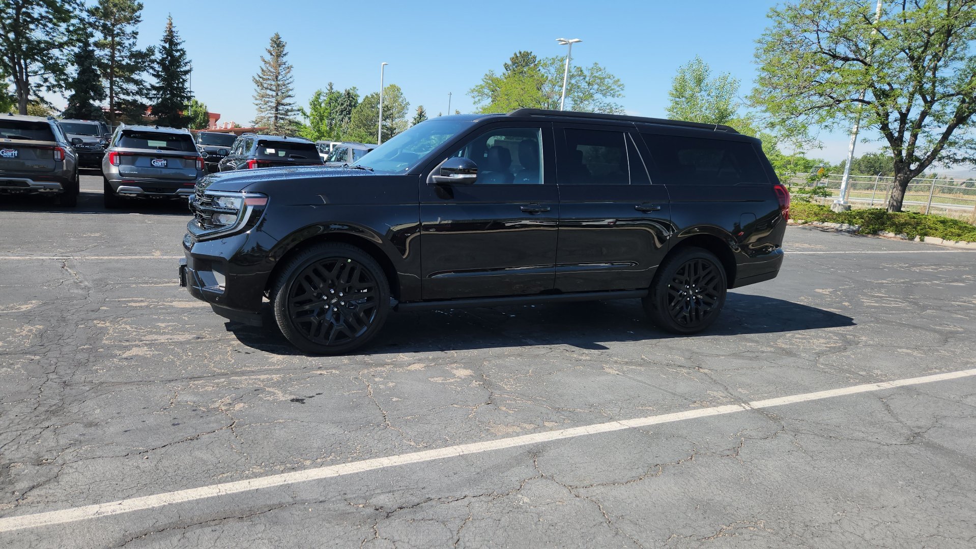 New 2026 Agate Black Metallic Ford Platinum image 3