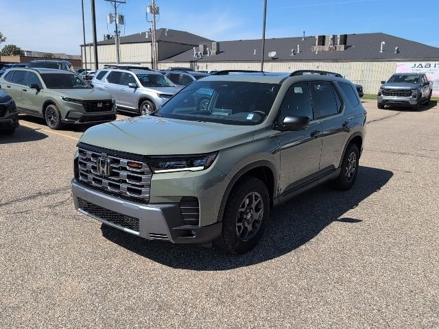 New 2026 Ash Green Metallic Honda AWD TrailSport image 14