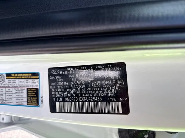 Used 2022 Hyper White Hyundai Calligraphy image 20