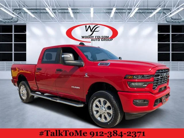New 2026 Flame Red Clear-Coat Exterior Paint RAM Big Horn image 1