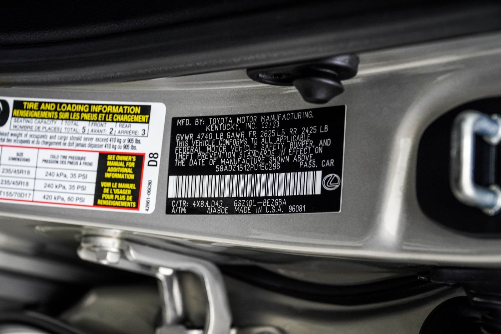 Used 2023 Beige Lexus 350 image 44