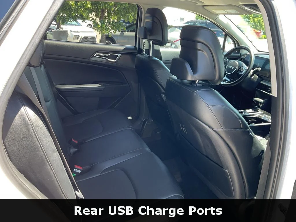 Used 2023 Glacial White Pearl Kia EX image 12