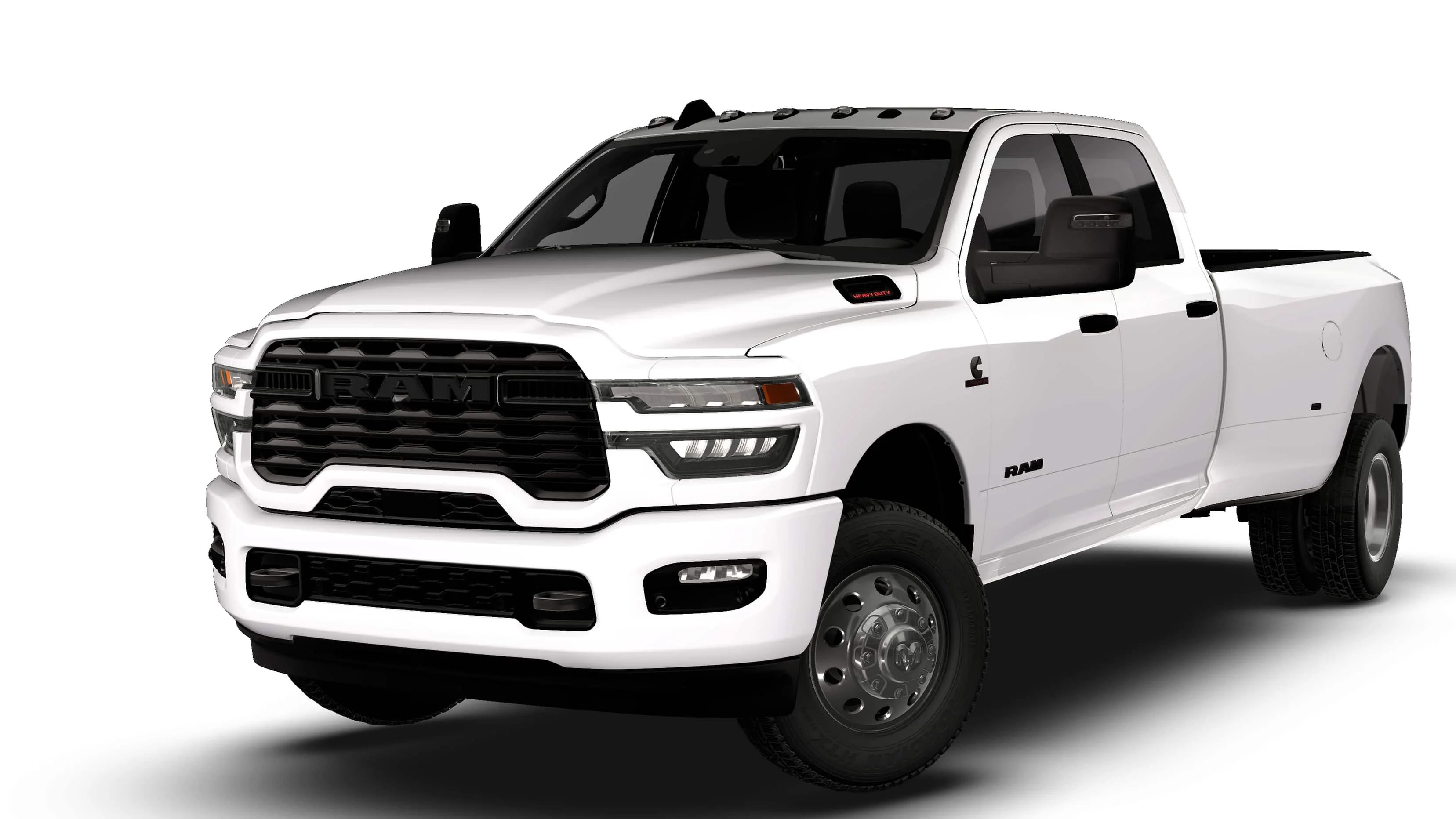 New 2027 Bright White Clear-Coat Exterior Paint RAM BIG HORN image 13