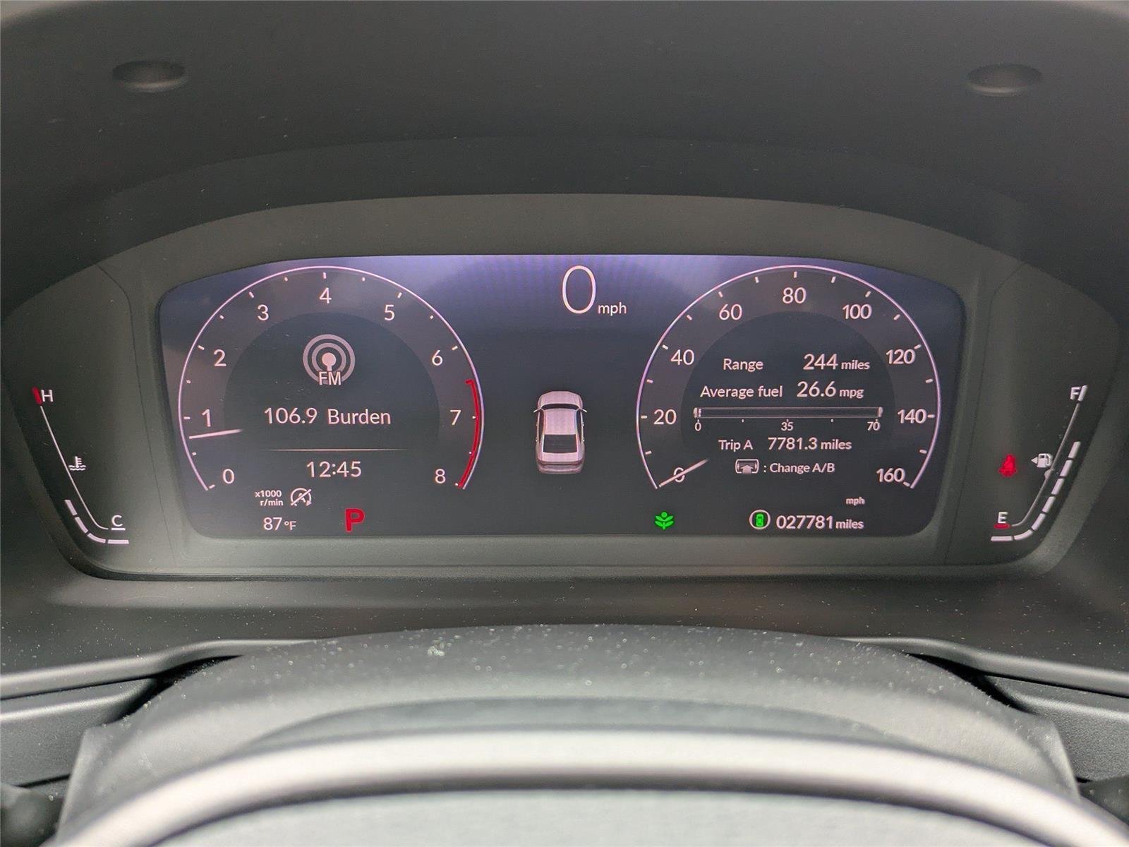 Used 2023 Platinum White Pearl Honda LX image 24