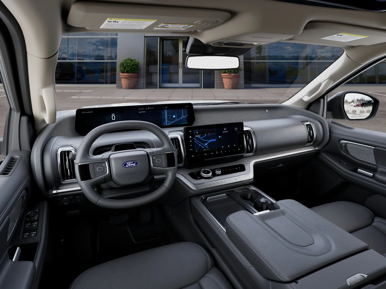 New 2027 Glacier Gray Metallic Tri-Coat Ford MAX Platinum image 57