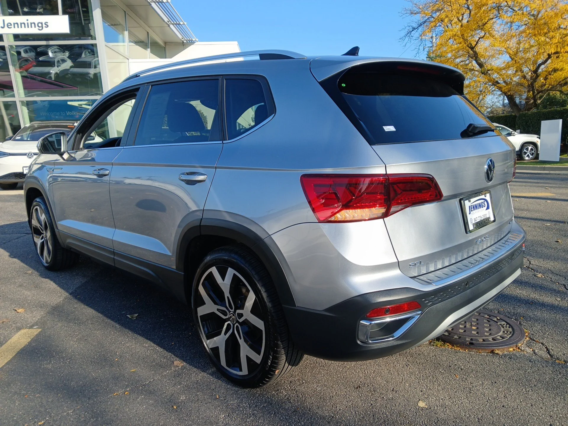 Certified Used 2023 Silver Volkswagen SEL image 5