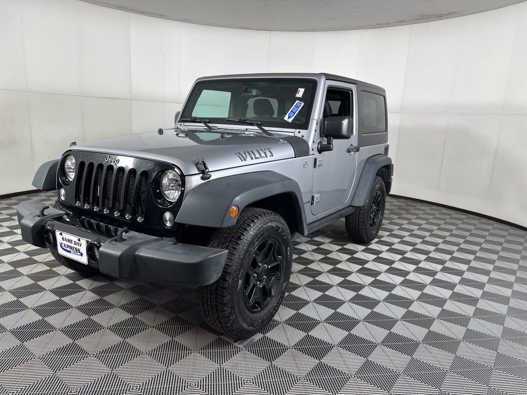 Used 2015 Silver Jeep Willys Wheeler image 17
