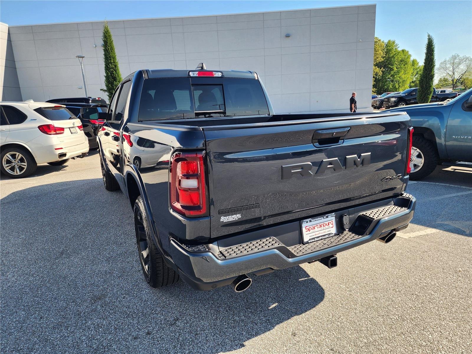 New 2026 Forged Blue Metallic Exterior Paint RAM Big Horn image 4
