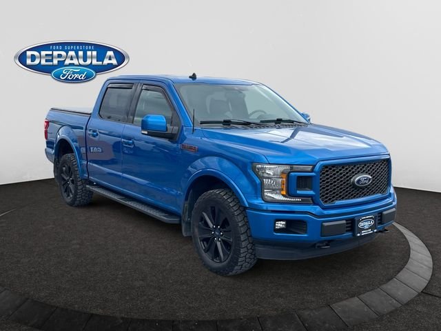 Certified Used 2020 Blue Ford Lariat image 29